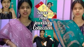 Saree And Jewellery Collection For Saraswati Puja. Lifestyle Of Shiuli.