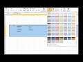 Учёт денег в Microsoft Excel 2010 своими руками Ролик 2