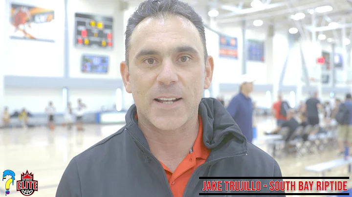 South Bay Riptide Coach Jake Trujillo COACHES SPOT...