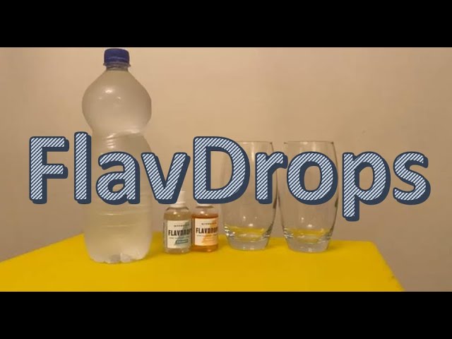 MyProtein Flavdrops - Review Crew 