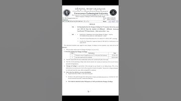 Change of College for 5th semester Students - VTU UNIVERSITY