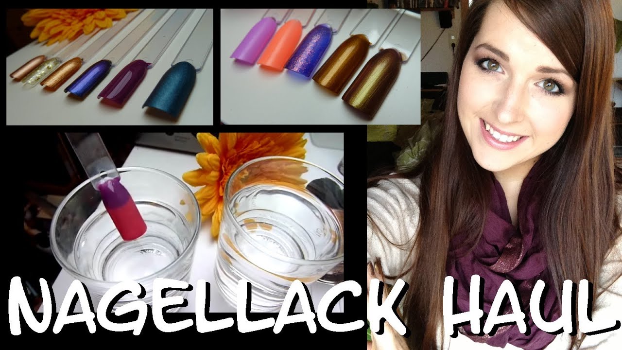 [Nagellack Haul 1#] Essence Thermo Lack im Test, Swatches uvm. ☺