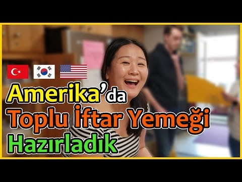 Amerika'da İftar Nasıl Olur | Amerika'da Toplu İftar Hazırladık | Koreli Gözüyle