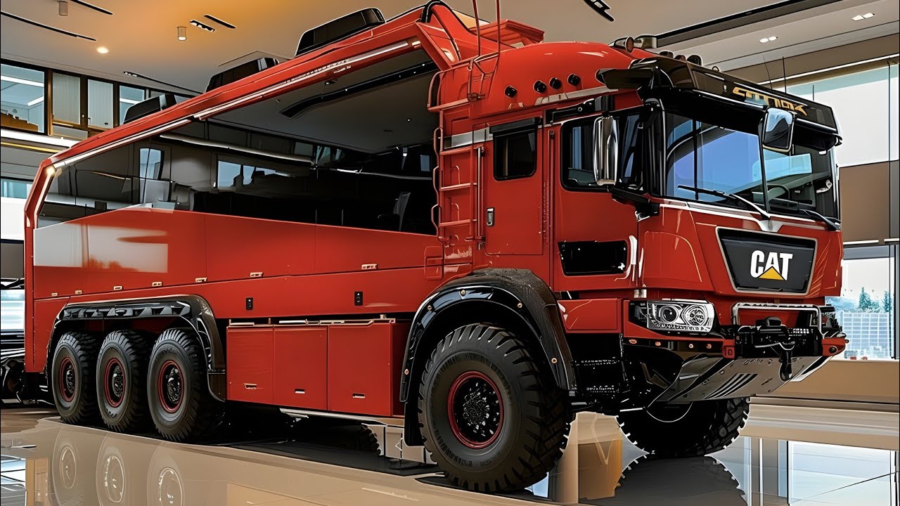 НАКОНЕЦ-ТО ПРЕДСТАВЛЕНО! Caterpillar CAT Titan X Camper 2026 — это МОНСТР РОСКОШНОГО ЗВЕРЯ!