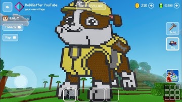 Block Craft 3D: Building Simulator Games For Free Gameplay#1708 (iOS& Android) | Paw Patrol Rubble