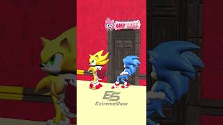 Sonic & Super Sonic Pranked Amy #shorts #sonic #memes