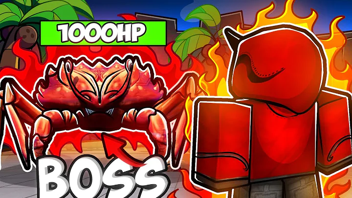 They Added A CRAB BOSS BATTLE to ROBLOX The Strongest Battlegrounds...