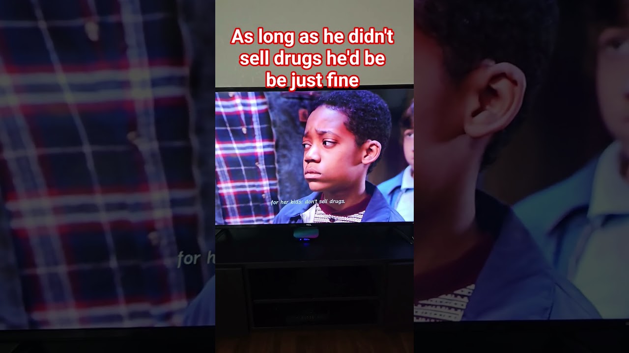 As long as Chris didn't sell drugs than he wouldn't be cooked from his mom 