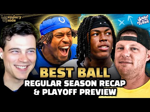 Video: Legendary Sickos: Best Ball Regular Season Recap & Playoff Thoughts