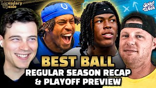 Legendary Sickos: Best Ball Regular Season Recap & Playoff Thoughts