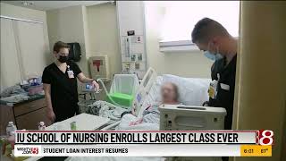 IU School of Nursing enrolls largest class ever