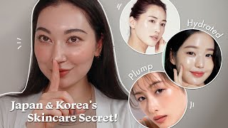 Japan \& Korea’s secret to *TRULY* Hydrated Dewy Skin~