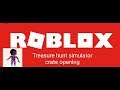ROBLOX. Treasure hunt simulator crate opening