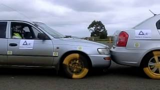 Slow Motion Low Speed Rear Impact
