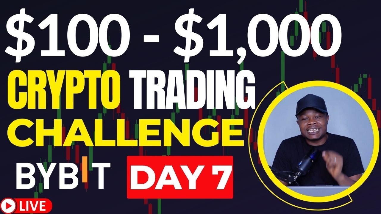 $100 to $1,000 Live Crypto Trading Challenge on Bybit (Day 7) #livetrading