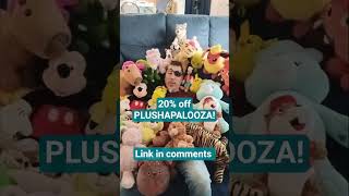 20% off all plush stuffies is on now! https://ebay.us/m/I7sw2S
