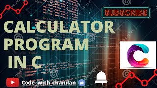 Calculator Program in C🔥| Calculator Program | How to Make A Calculator In C (in HINDI )| C Tutorial