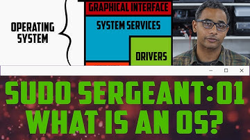 sudo Sergeant 01 - What is an Operating System?