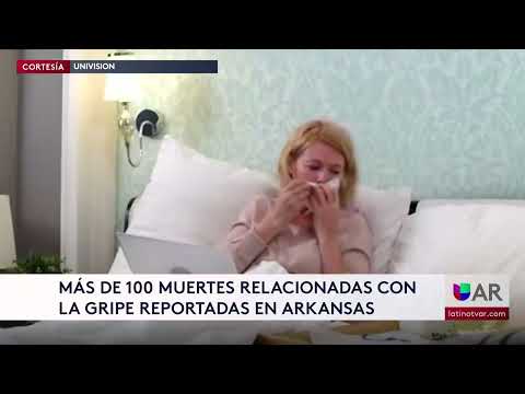 Más de 100 muertes relacionadas con la gripe reportadas en Arkansas