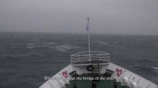 Storm on Drake Passage  MV Ushuaia