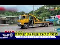 煞車失靈? 水泥車衝撞「世新大學」大禮堂｜TVBS新聞 @TVBSNEWS01