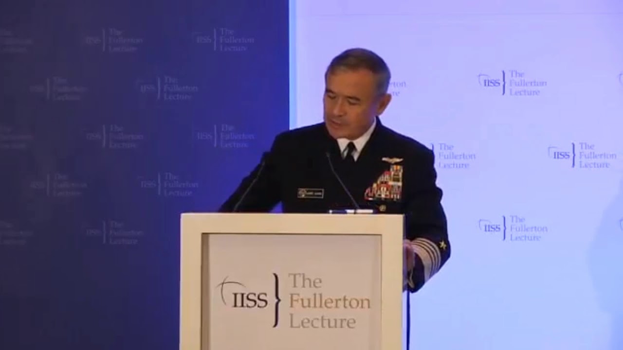 Adm. Harris remarks at IISS Fullerton Forum