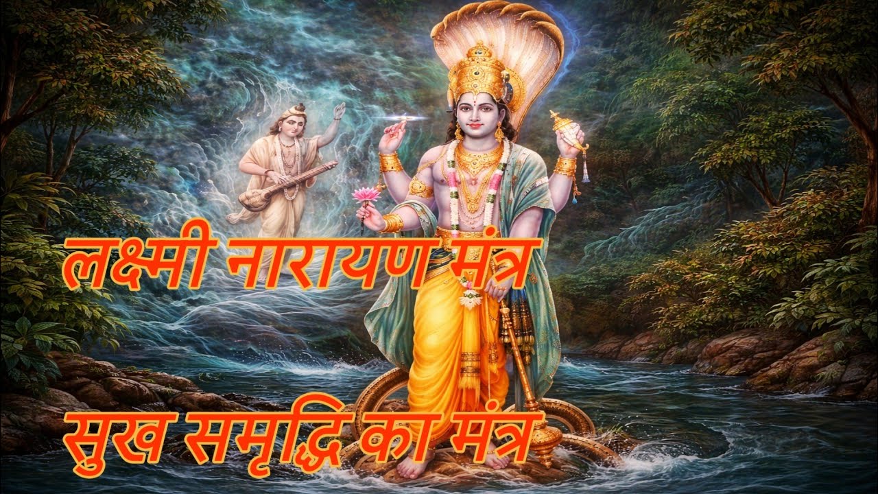 ॐ लक्ष्मी नारायणाय नमः | नॉनस्टॉप विष्णु मंत्र | घर में सुख समृद्धि के लिए शक्तिशाली मंत्र |