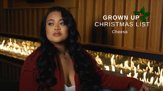 Grown Up Christmas List  Cheesa Cover