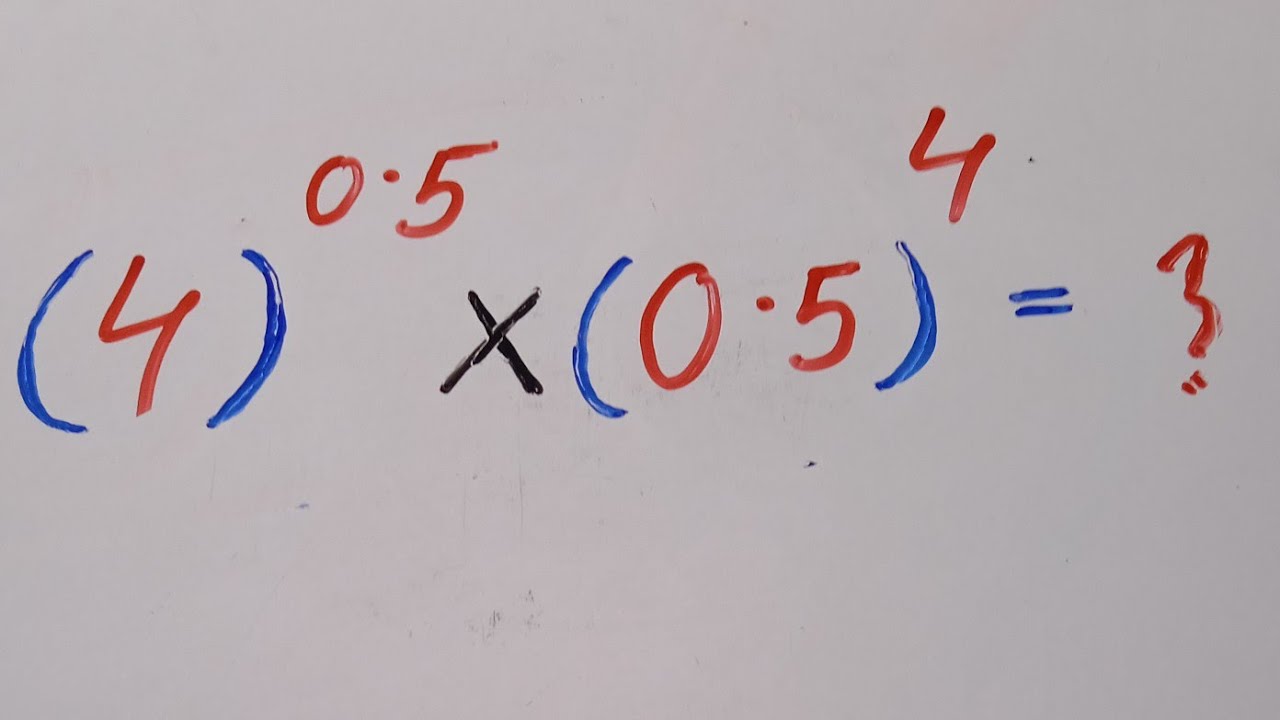 A Nice Exponential Problem - YouTube