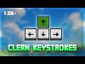 Keystrokes+ Pack For MCPE 1.26+ | Cleanest Keystrokes for Mcpe 1.26+ 🔥