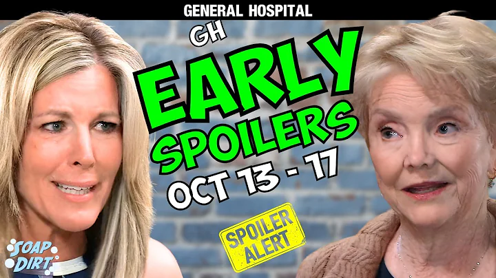 General Hospital Early Spoilers Oct 13-17: Carly Panics & Ronnie Moves In! | Soap Dirt