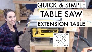 Links Below, thanks for watching! More info on this build - https://www.3x3custom.com/tutorials/table-saw-extension-table I made ...