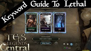 The Elder Scrolls Legends Keyword Guide Lethal