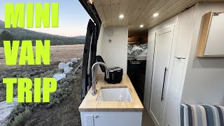 Mini Van Trip - Fly Fishing and Cooking for the FIRST TIME in the Van