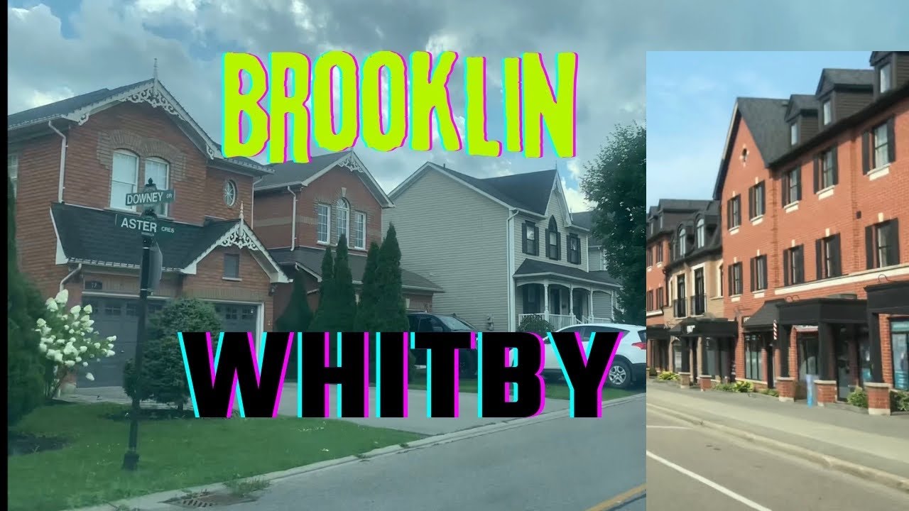 Brooklin in Whitby, Ontario with its historic and charming communities