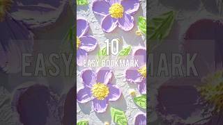 10 Easy bookmark ideas 🤍🧿#art#viral#bookmark#shorts#youtubeshorts