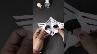 1 minute Easy paper craft snowflake #ytshorts ❄️ #homedecor #walldecor