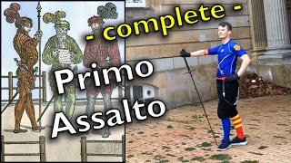 HEMA Longsword - Marozzos Primo Assalto COMPLETE (Solo Drill)