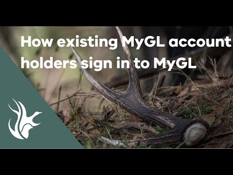 MyGL - How existing MyGL account holders sign in to MyGL