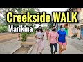 CREEKSIDE RESIDENCE WALK at Tumana Marikina City Philippines [4K] 🇵🇭