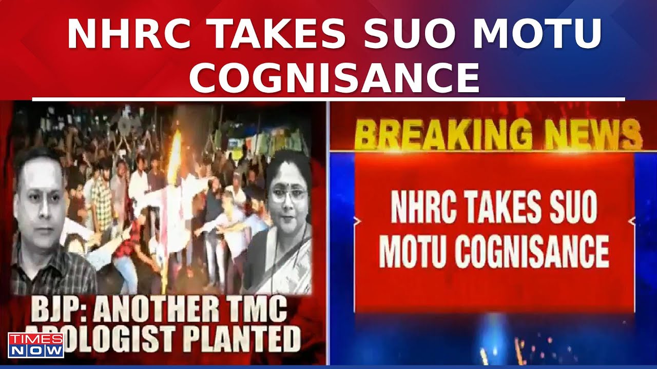 Kolkata Doctor Murder Case: NHRC Takes Suo Motu Cognizance of Tragic ...
