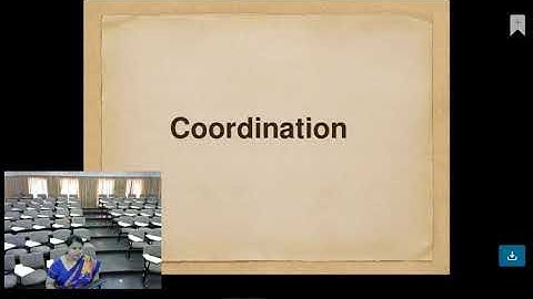 Coordination pat1: Meaning of Coordination, Principles/Requisites of effective coordination