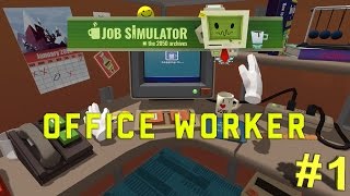 Welcome to job simulator a vr game which places you in world where
robots do all the jobs that humans used do. don't forget goal for my
channel is t...