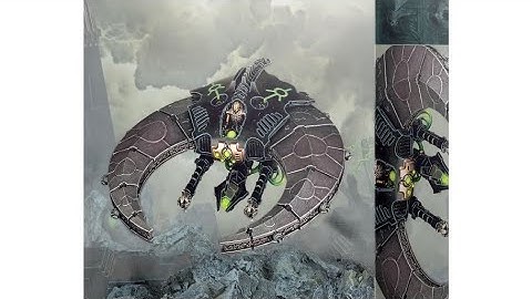 Warhammer 40k Necrons. Doom Scythe Review.