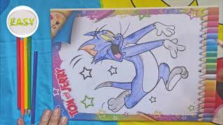 توم و جيري تلوين - Tom & Jerry coloring - Tom & Jerry malen