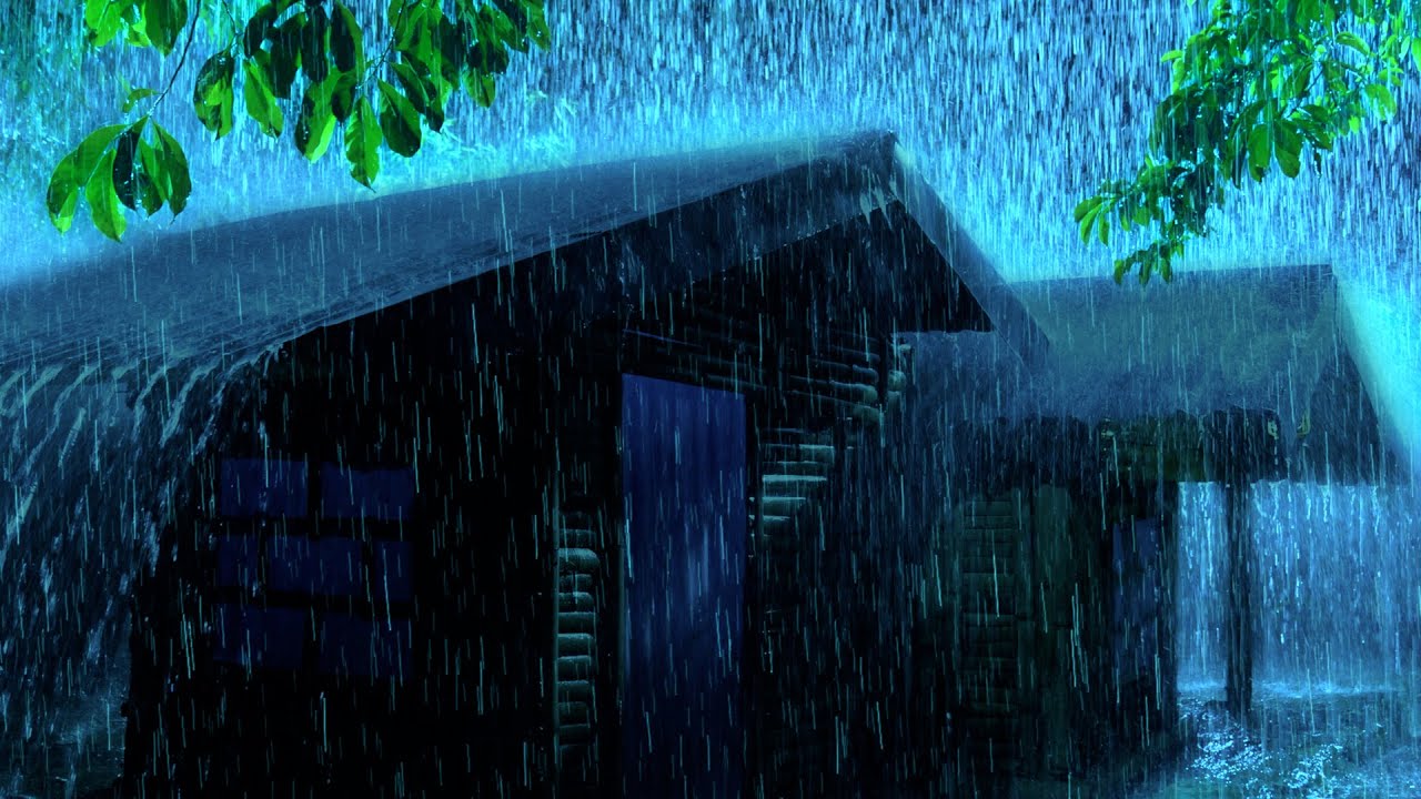 Duérmete en 3 Min con Lluvia Fuerte y Truenos Atronadores - Sonido de ...