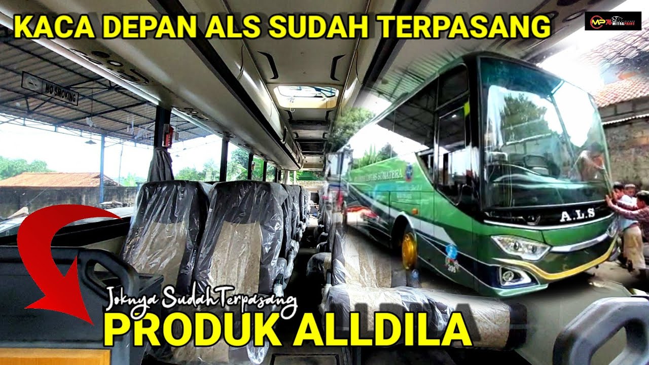 KACA DEPAN SUDAH TERPSANGA & JOK PRODUK ALLDILA SUDAH D DALAM KABIN ALS 206