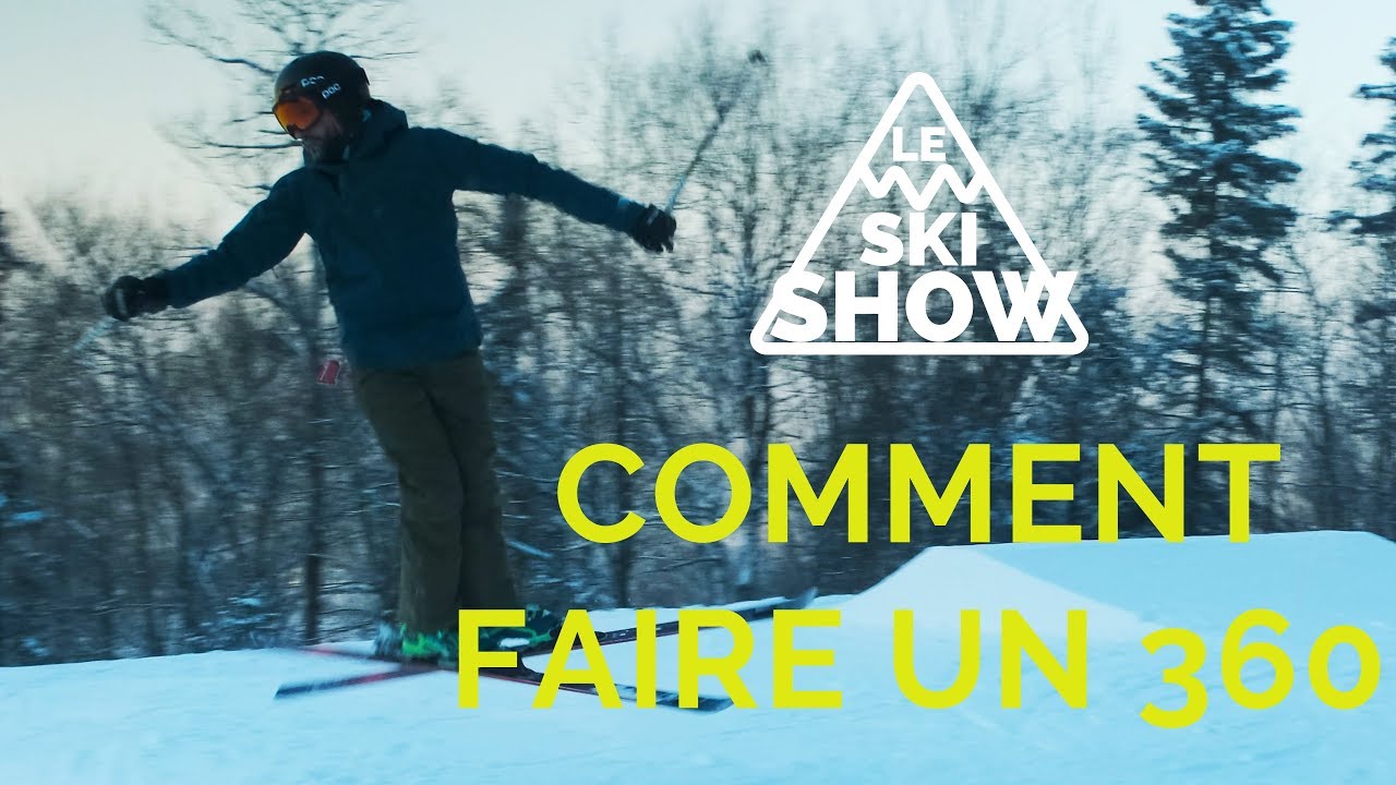 Comment faire un 360 en ski - YouTube