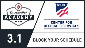 Officials: Block Your Schedule