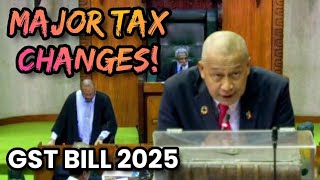 Treasurer Tables The Gst Amendment Bill 2025 Major Updates To Pngs Tax System
